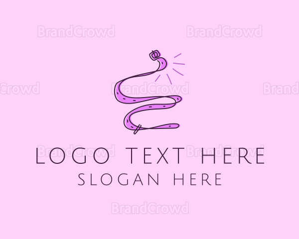 Fashion Belt Accessory Logo