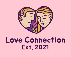 Courtship - Romantic Valentine Confession logo design