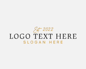 Interior Designer - Luxury Business Brand logo design