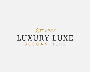 Luxury Business Brand logo design