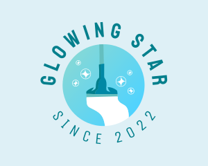 Shining - Vacuum Cleaning Sanitation Janitor logo design