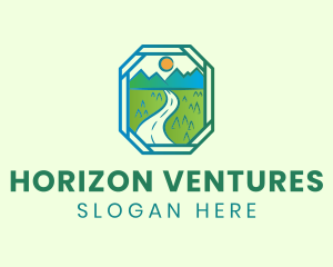 Horizon - Nature Road Trip logo design