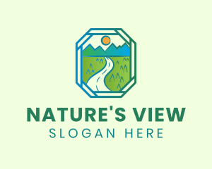 Scenic - Nature Road Trip logo design