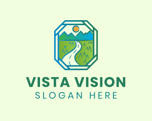 View - Nature Road Trip logo design
