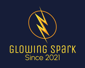 Electric Lightning Voltage logo design