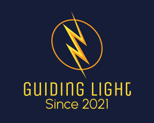 Electric Lightning Voltage logo design