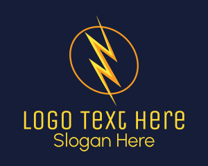 Electric Lightning Voltage Logo