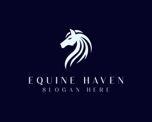 Elegant Equine Horse logo design