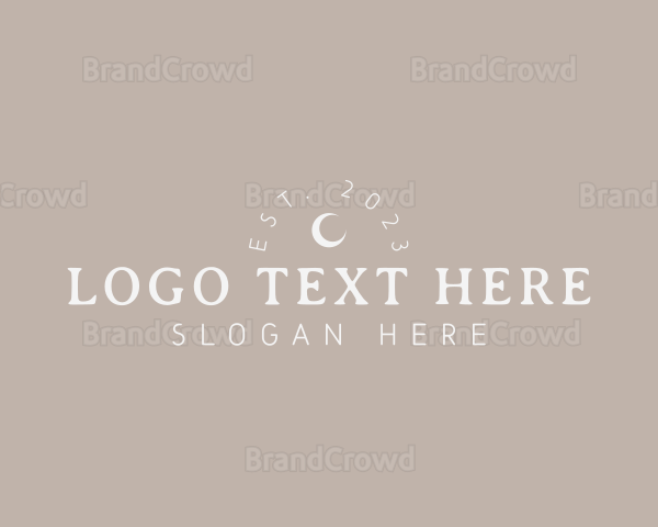 Elegant Mystical Fashion Logo