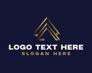Roofing - Luxury House Roofing logo design