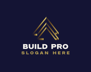 Home - Luxury House Roofing logo design