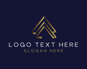 Maintenance - Luxury House Roofing logo design