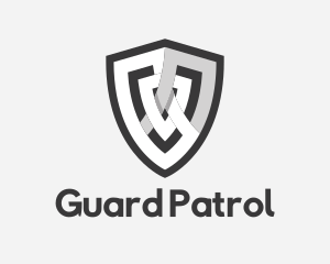 Patrol - Medieval Shield Protection logo design