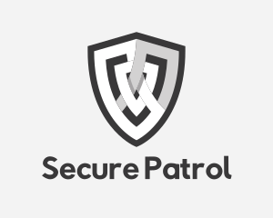 Patrol - Medieval Shield Protection logo design