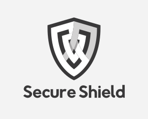 Medieval Shield Protection logo design