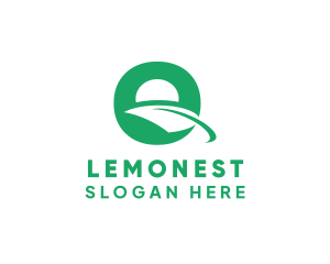 Nature Leaf Letter Q Business logo design