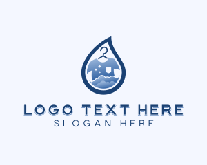 Detergent - Suds Cleaner Laundromat logo design