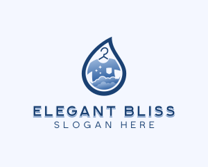 Clothes Washer - Suds Cleaner Laundromat logo design