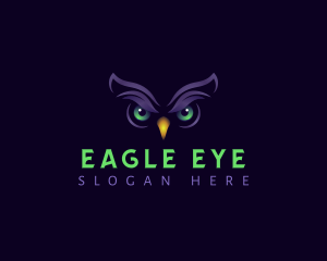 Owl Eyes Wildlife logo design