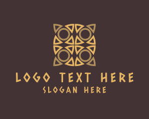 Mayan - Aztec Tribal Pattern logo design