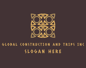 Symbol - Aztec Tribal Pattern logo design