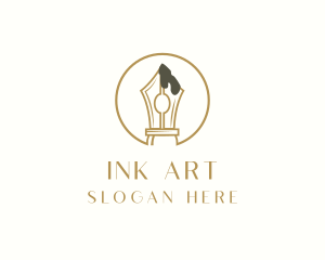 Calligraphy - Calligraphy Pen Writer logo design