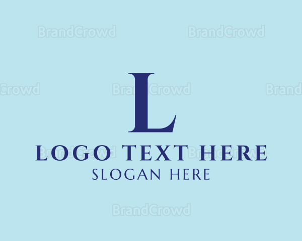 Elegant Serif Company Logo