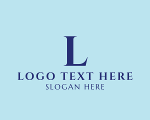 Photographer - Elegant Serif Company logo design