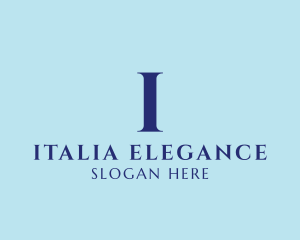 Elegant Serif Company logo design