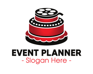 Director - Movie Film Cake logo design
