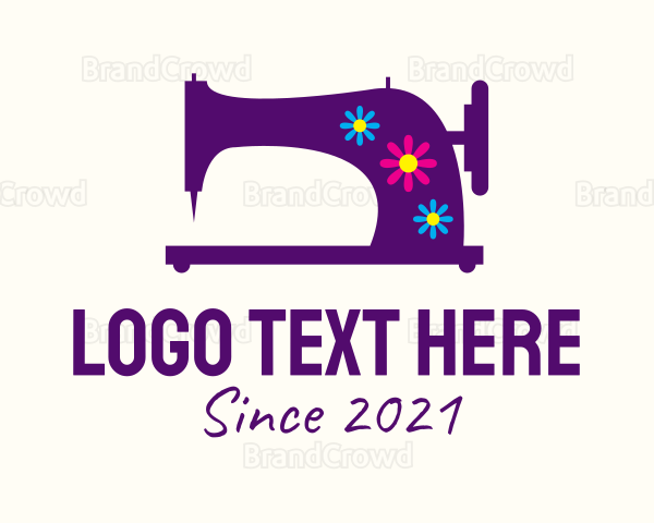 sewing machine logo