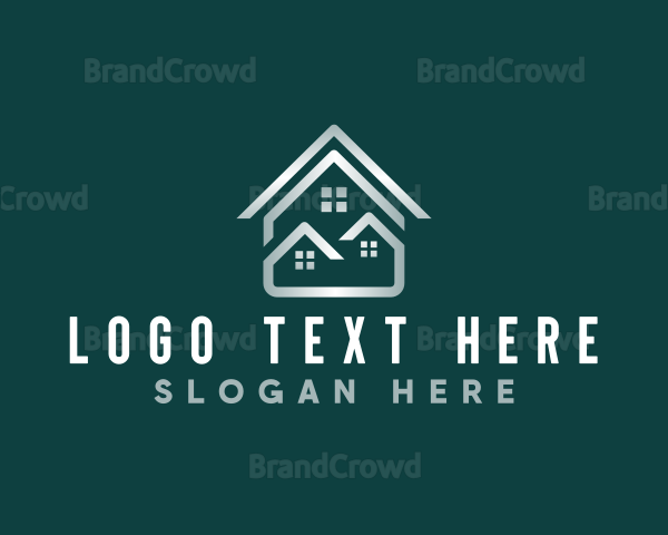 Premium House Roofing Logo