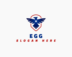 Aeronautics - Eagle Bird Wings logo design