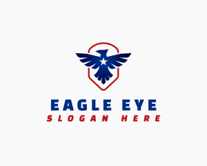 Eagle Bird Wings logo design