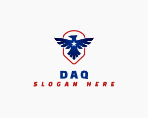 Armed Force - Eagle Bird Wings logo design