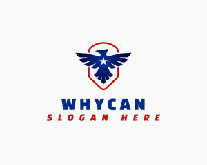 Falcon - Eagle Bird Wings logo design