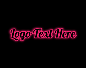 Glow - Bachelorette Night Glow logo design