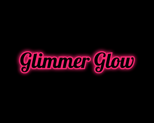  Bachelorette Night Glow logo design