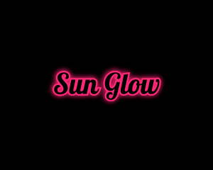  Bachelorette Night Glow logo design