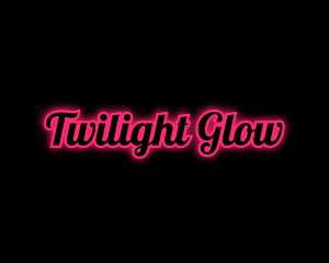  Bachelorette Night Glow logo design