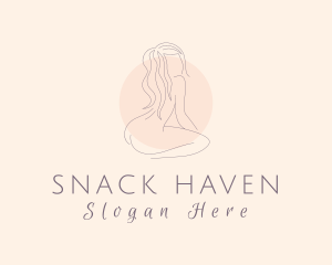 Erotic Woman Body logo design