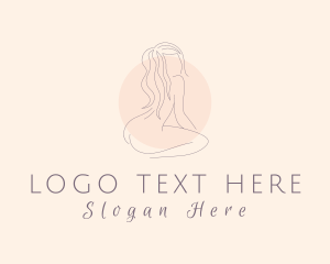 Erotic Woman Body Logo