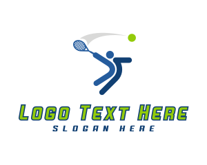 Athlete - Sports Tennis Athlete logo design