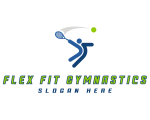 Athlete - Sports Tennis Athlete logo design