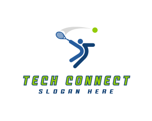 Pingpong - Sports Tennis Athlete logo design