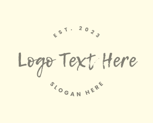 Store - Generic Brush Business logo design