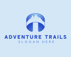 Mountain Adventure Camping logo design