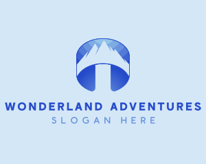 Mountain Adventure Camping logo design