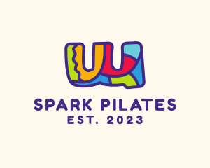 Nursery - Colorful Letter W logo design