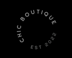Chic - Chic Circle Text Font logo design